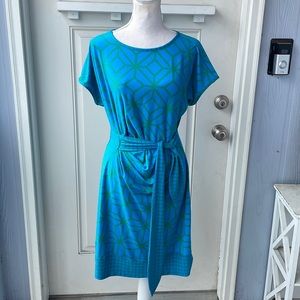 Donna Morgan for A Pea in the Pod• Geometric Print Maternity Dress